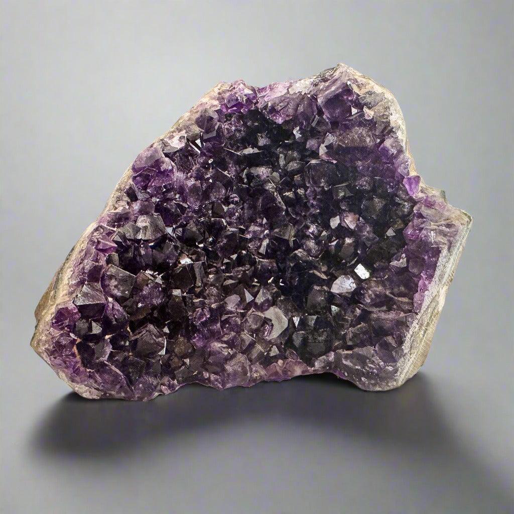 Amethyst Quarter Geode - Healing Stone | Curated by Blackbird & Sage