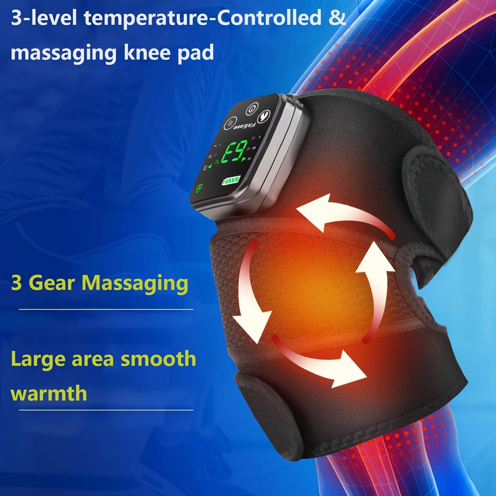Electric Heating Vibration Knee and Shoulder Massager-1