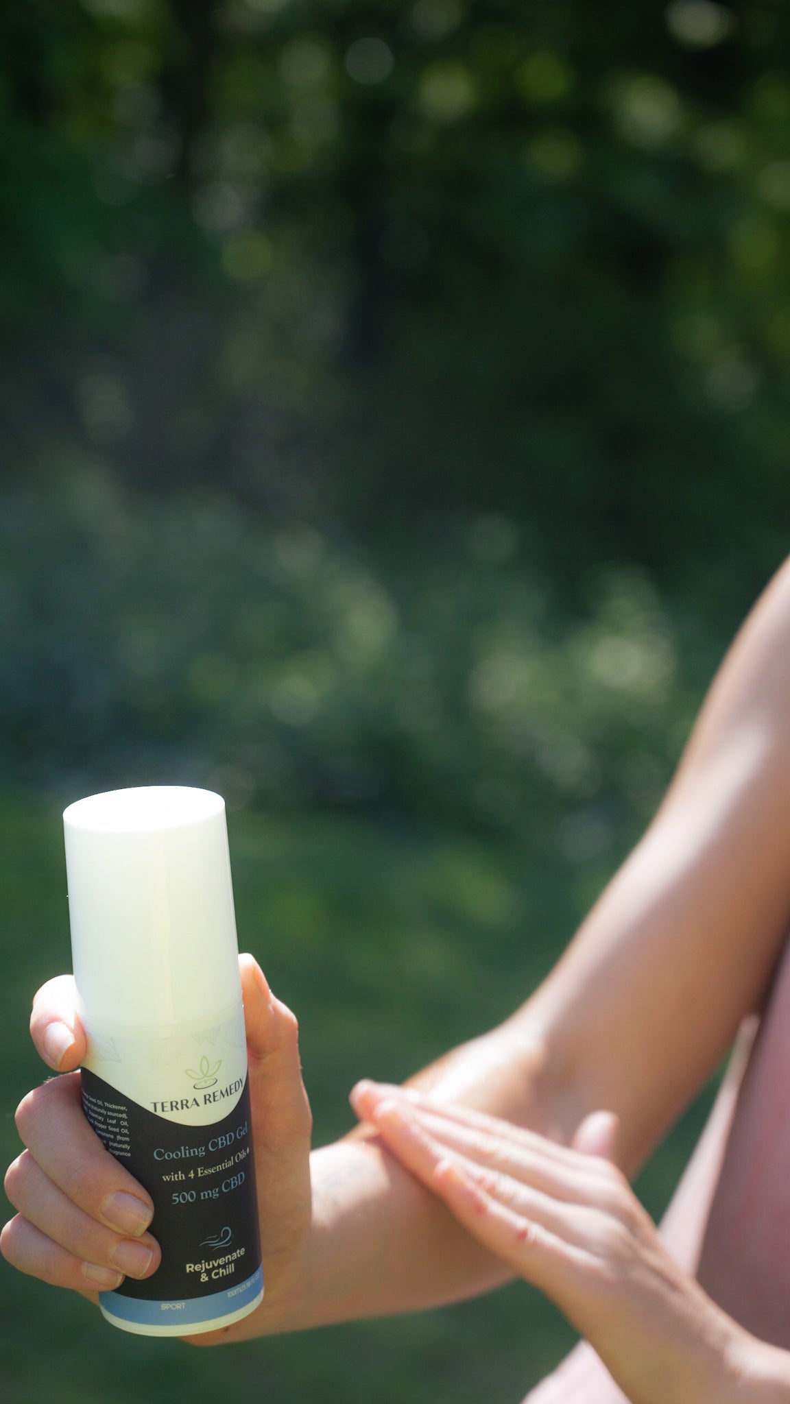 Muscle Relief CBD Gel - Cooling