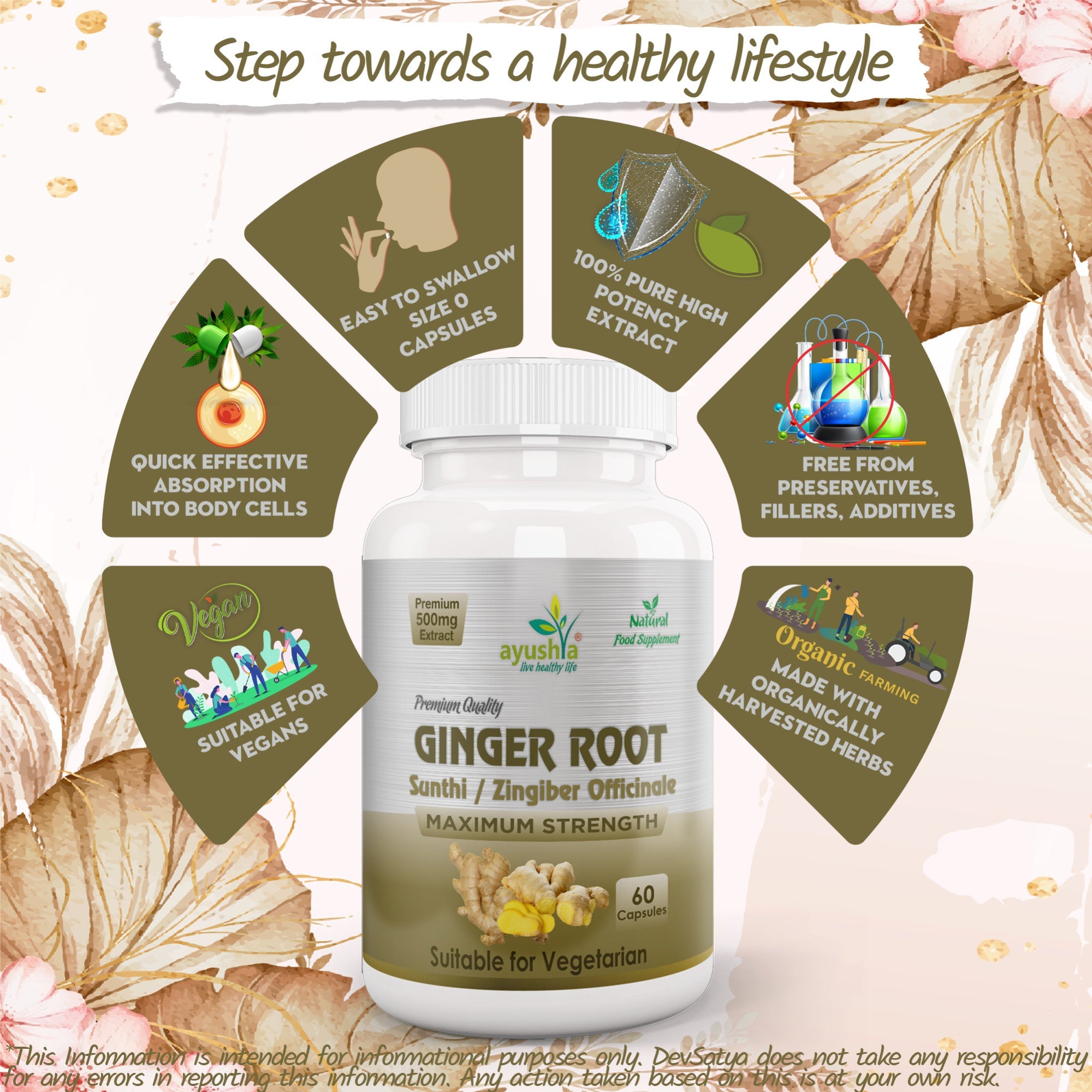 Ginger Root (Sunthi) Capsule