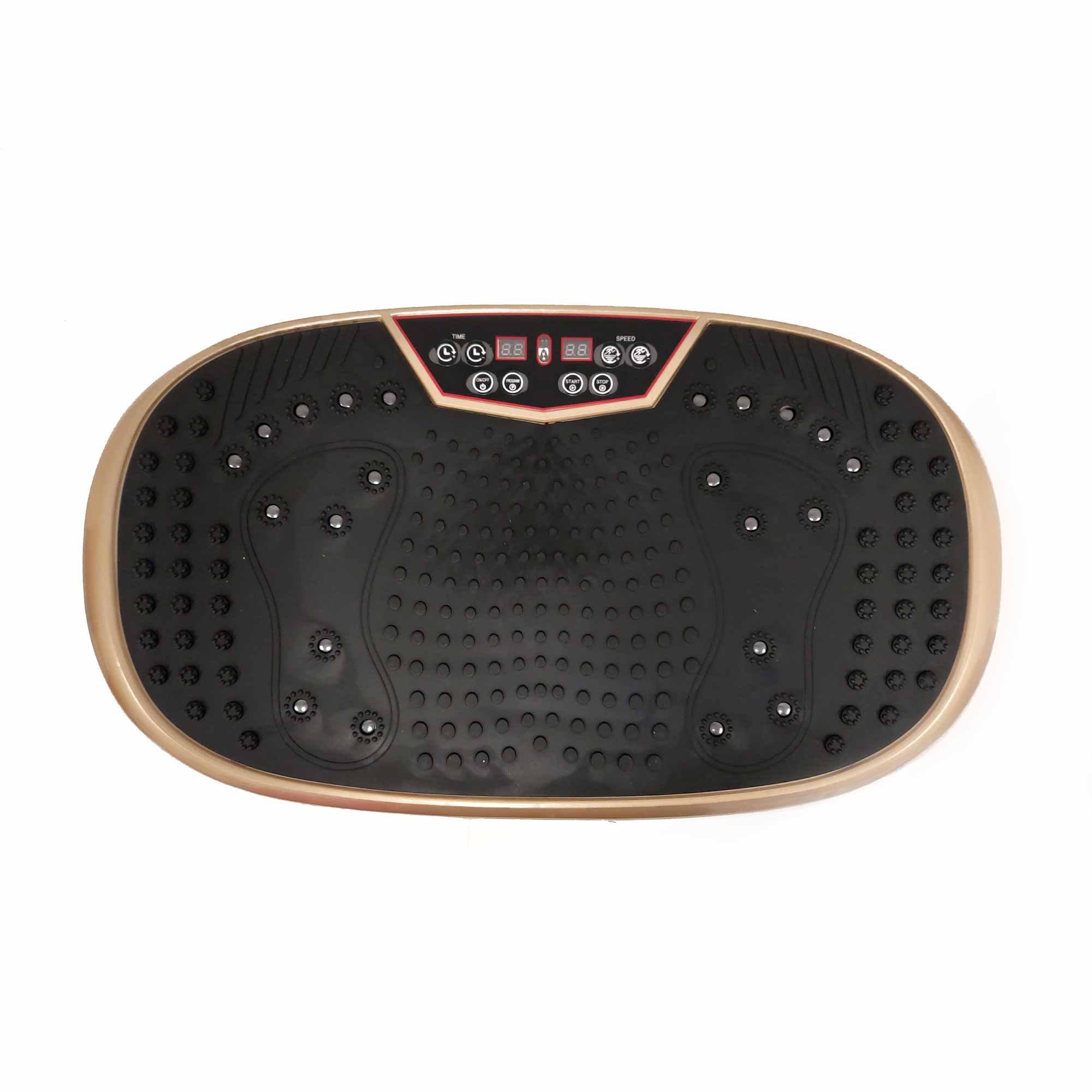 Gold Mini Vibration Platform Magnet Therapy Vibrating Machine Exercise Plate-2