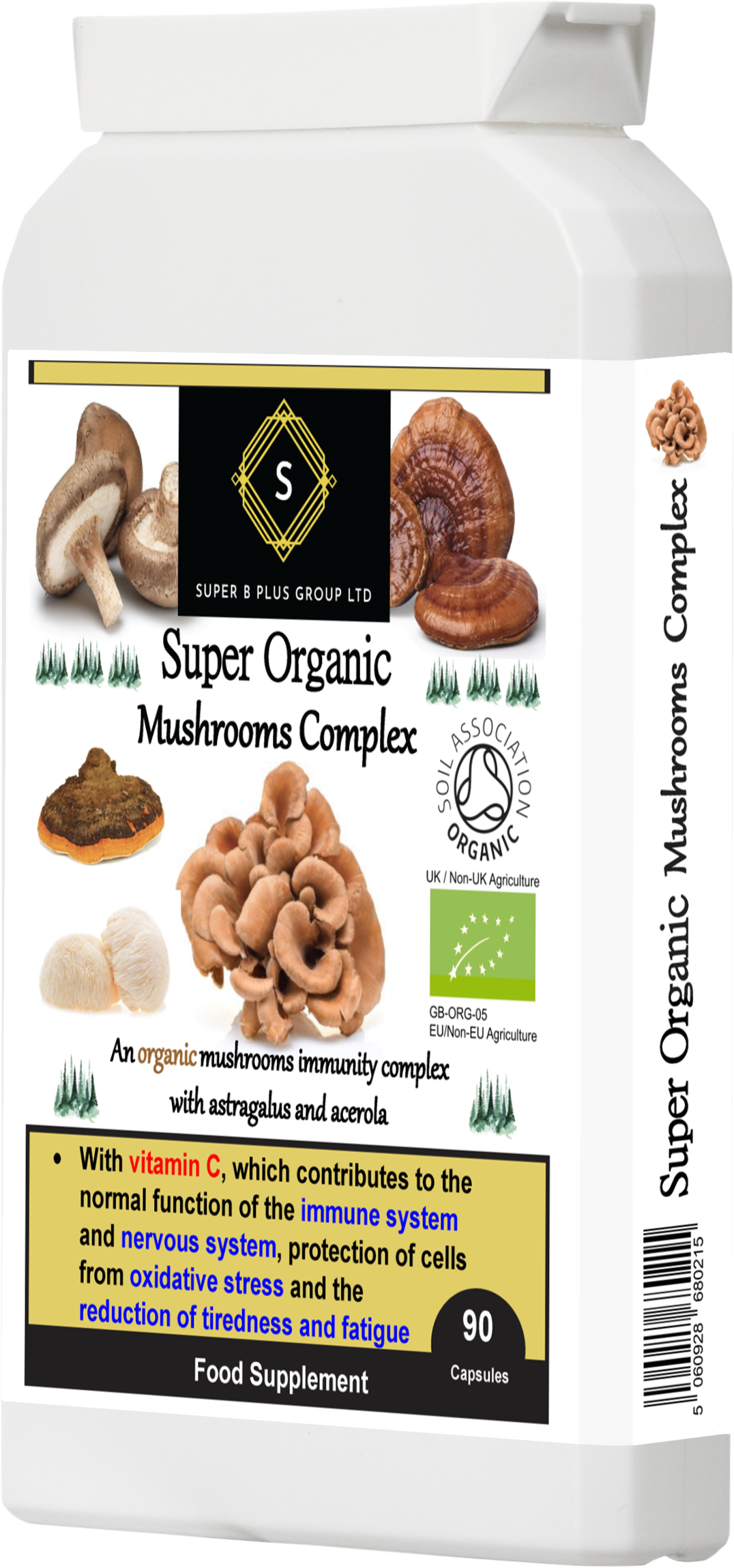 Super Organic Mushrooms Complex