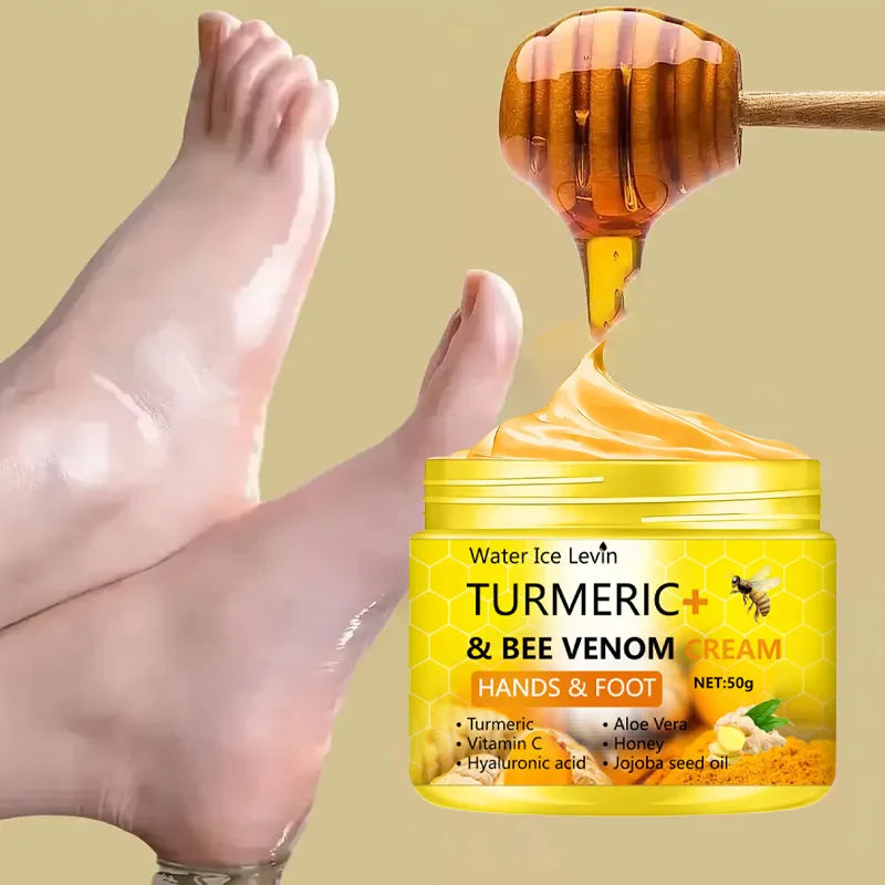 Turmeric Bee Venom Foot Hand Cream 50g-0