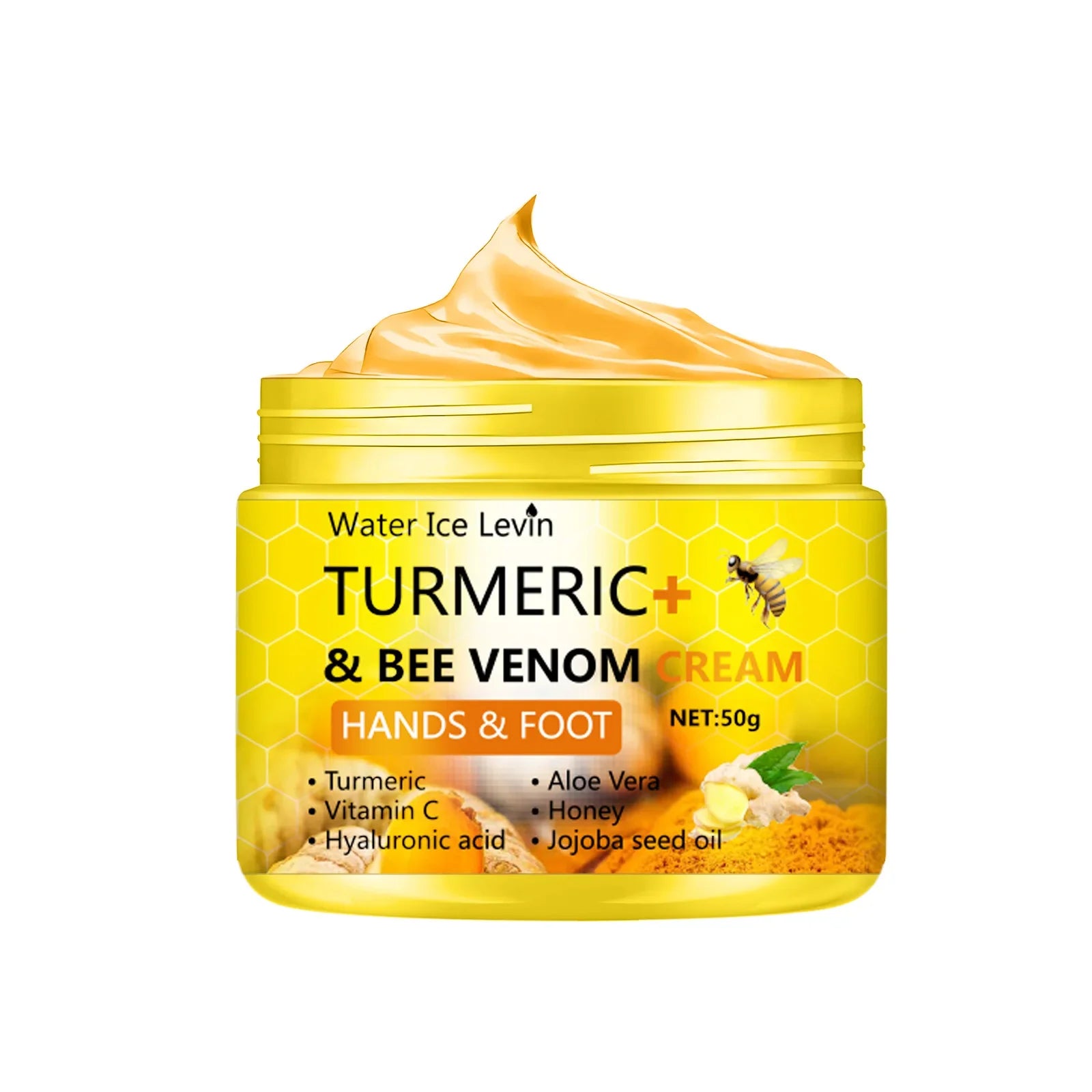 Turmeric Bee Venom Foot Hand Cream 50g-5