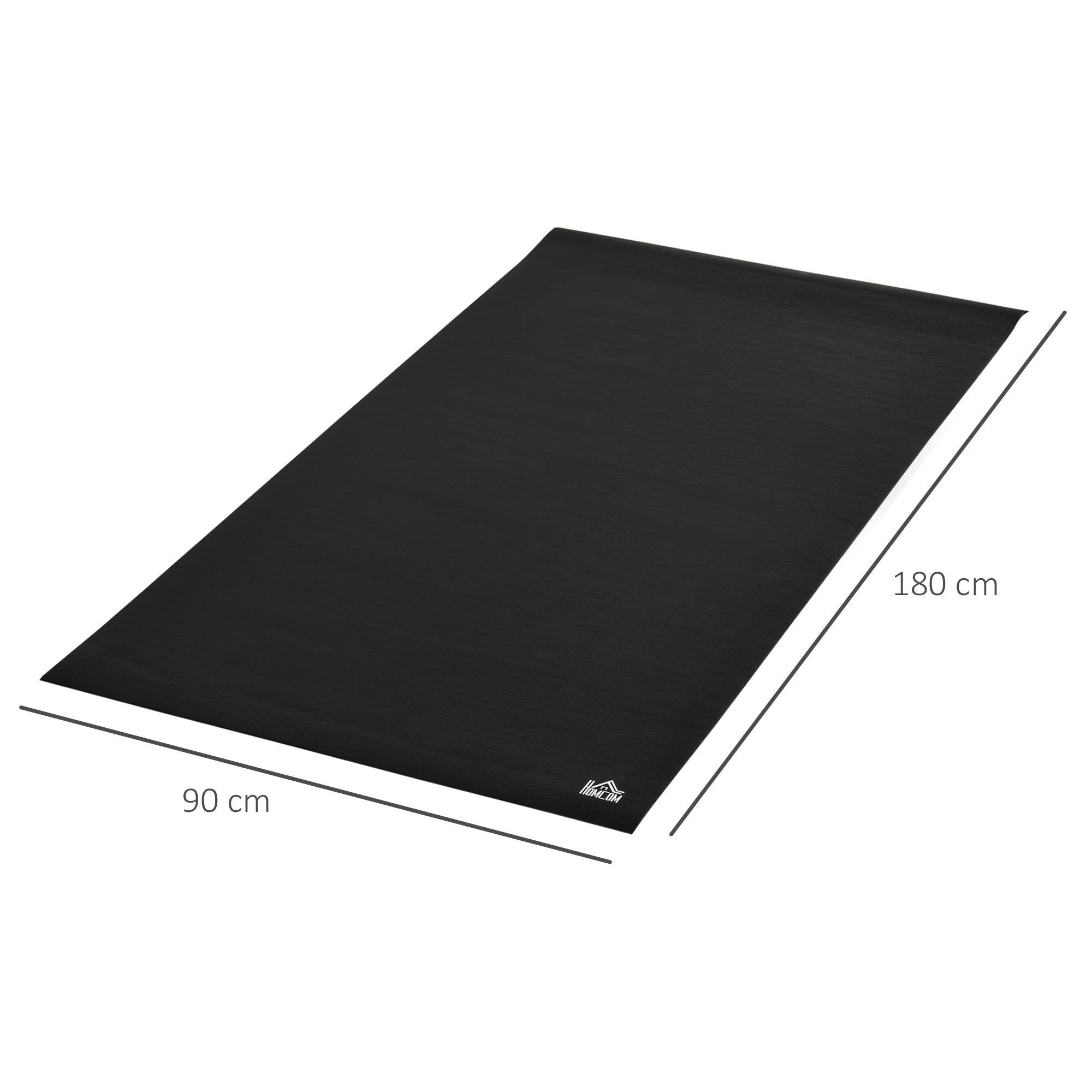 Multi-Purpose Non-Slip Exercise Mat 180x90cm PVC Foam Protection