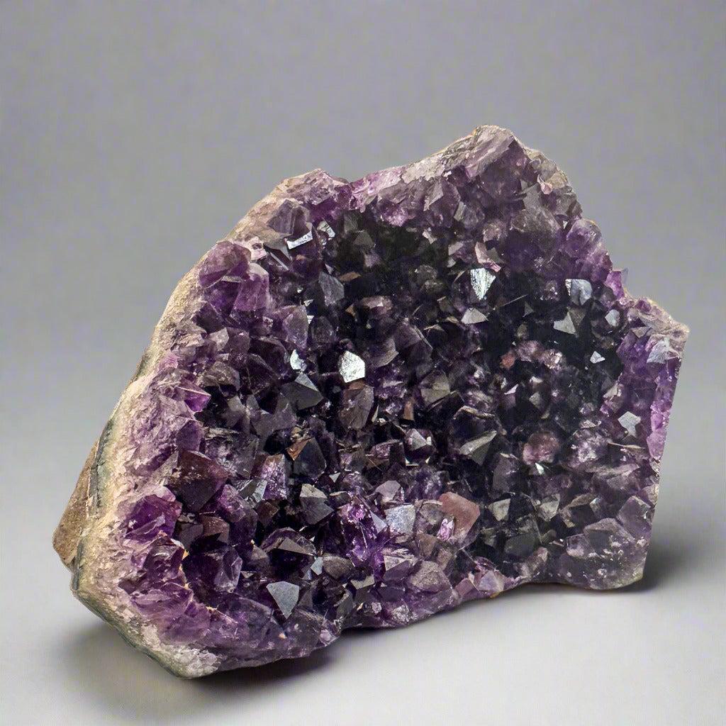 Amethyst Quarter Geode - Healing Stone | Curated by Blackbird & Sage