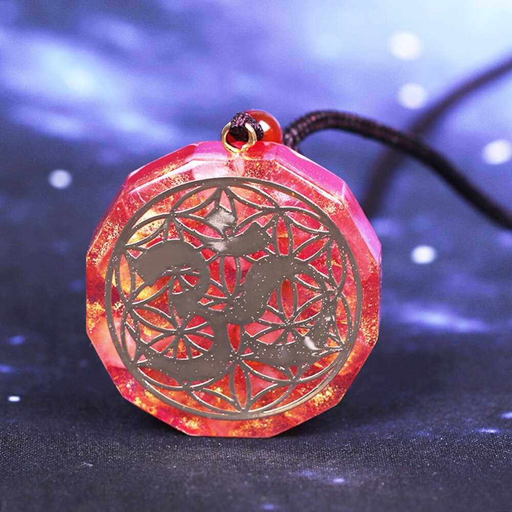 Tree Of Life Orgonite  Necklace Energy Crystal Healing  Reiki Chakra Yoga Meditation Jewelry Gift