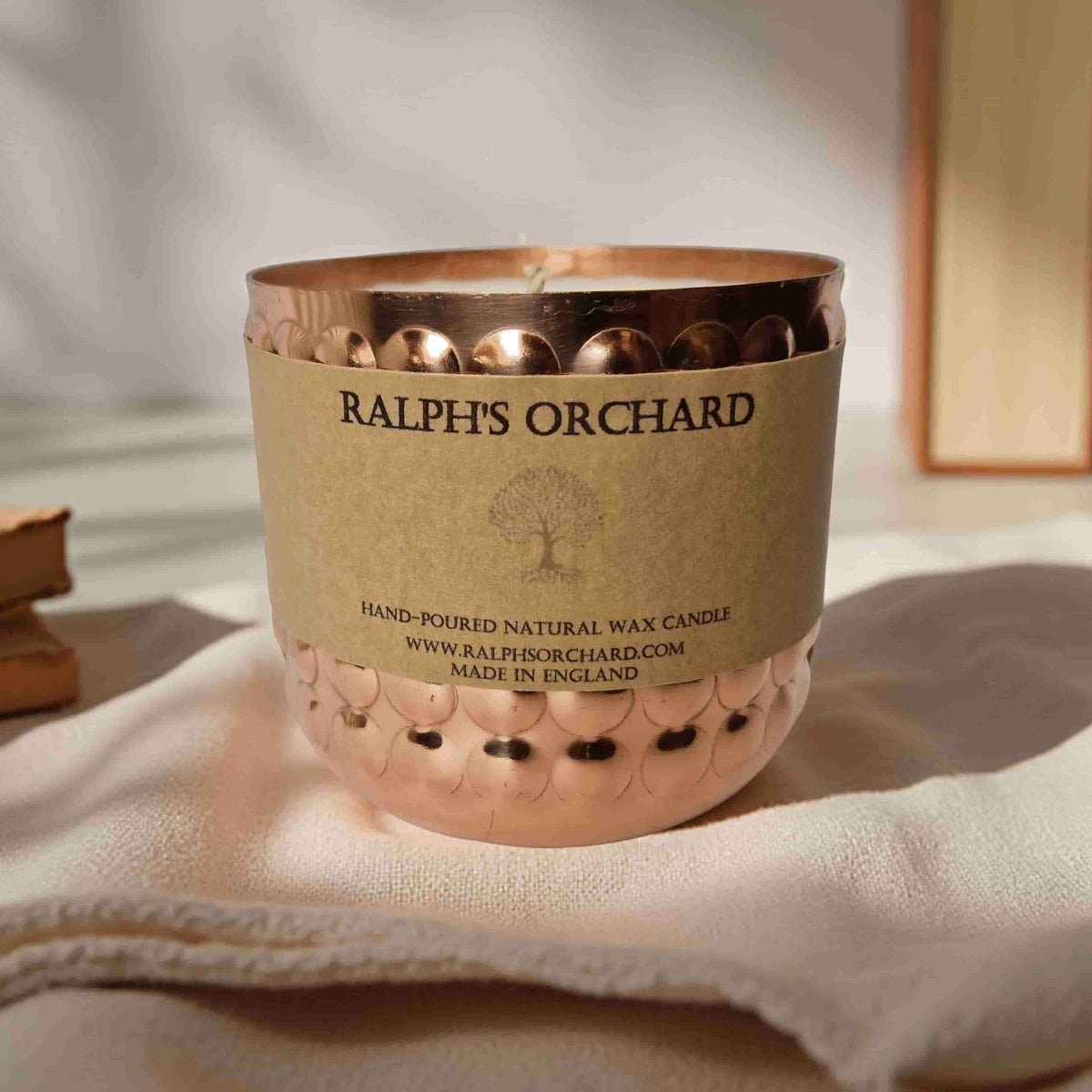 Unscented Natural Wax Candles