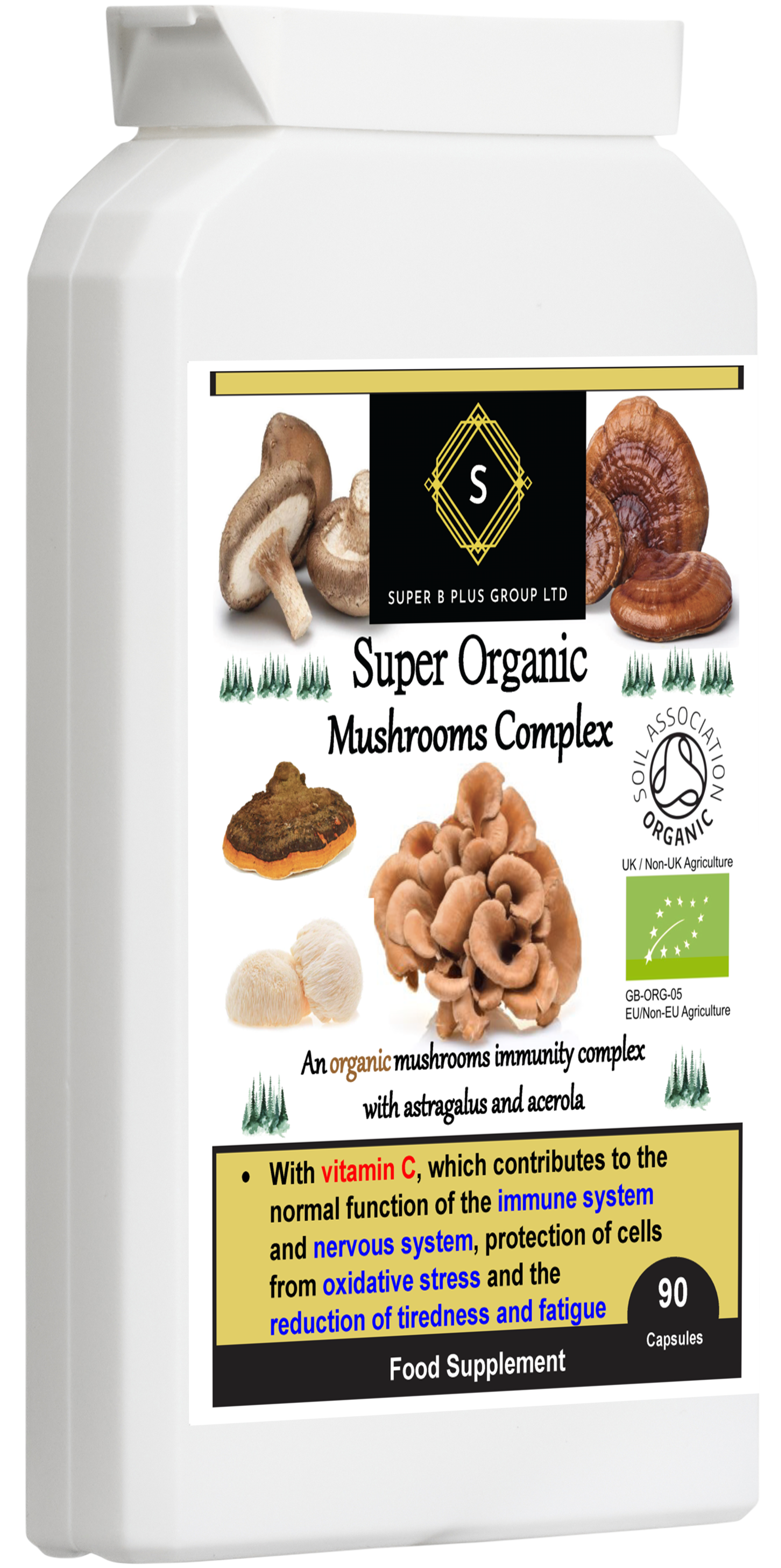 Super Organic Mushrooms Complex