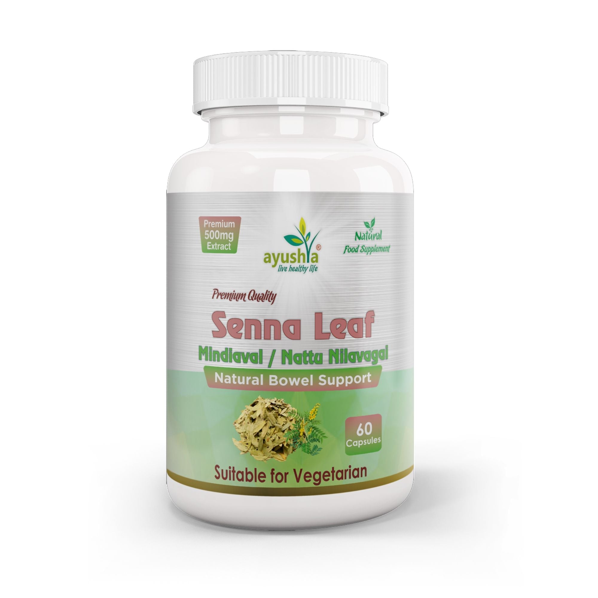 Senna Leaf Capsule (Cassia angustifolia)