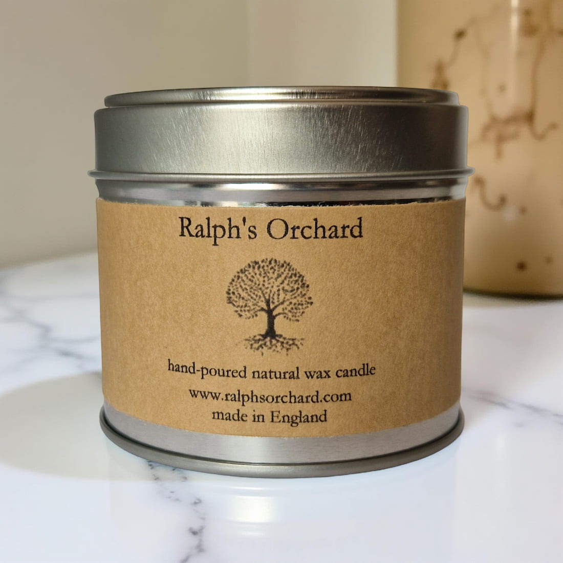 Unscented Natural Wax Candles