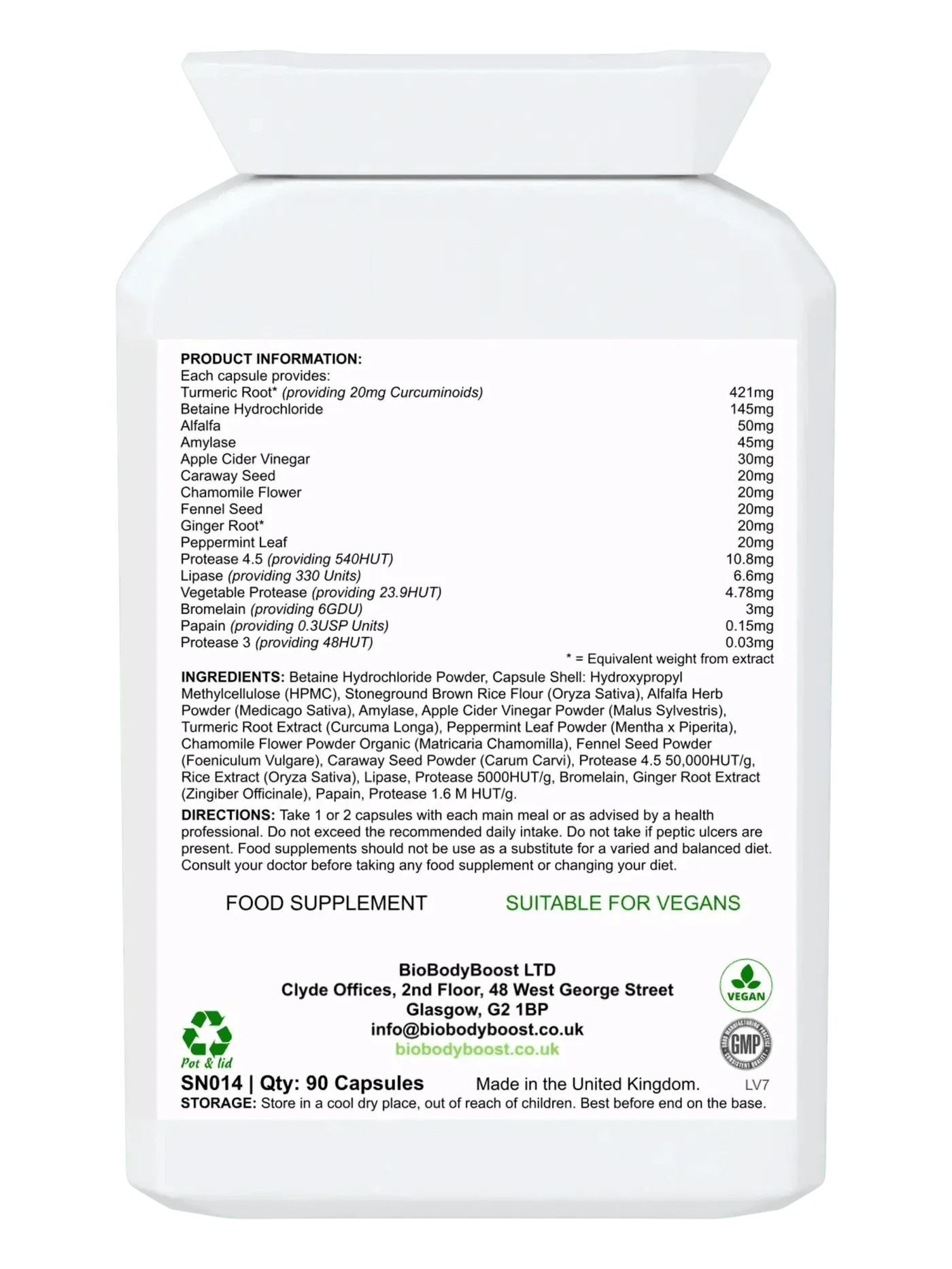 EnzymeXtreme - Plant Derived Digestive Enzymes