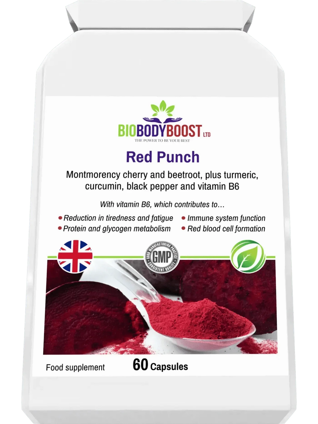 Red Punch - Beetroot & Cherry Supplement