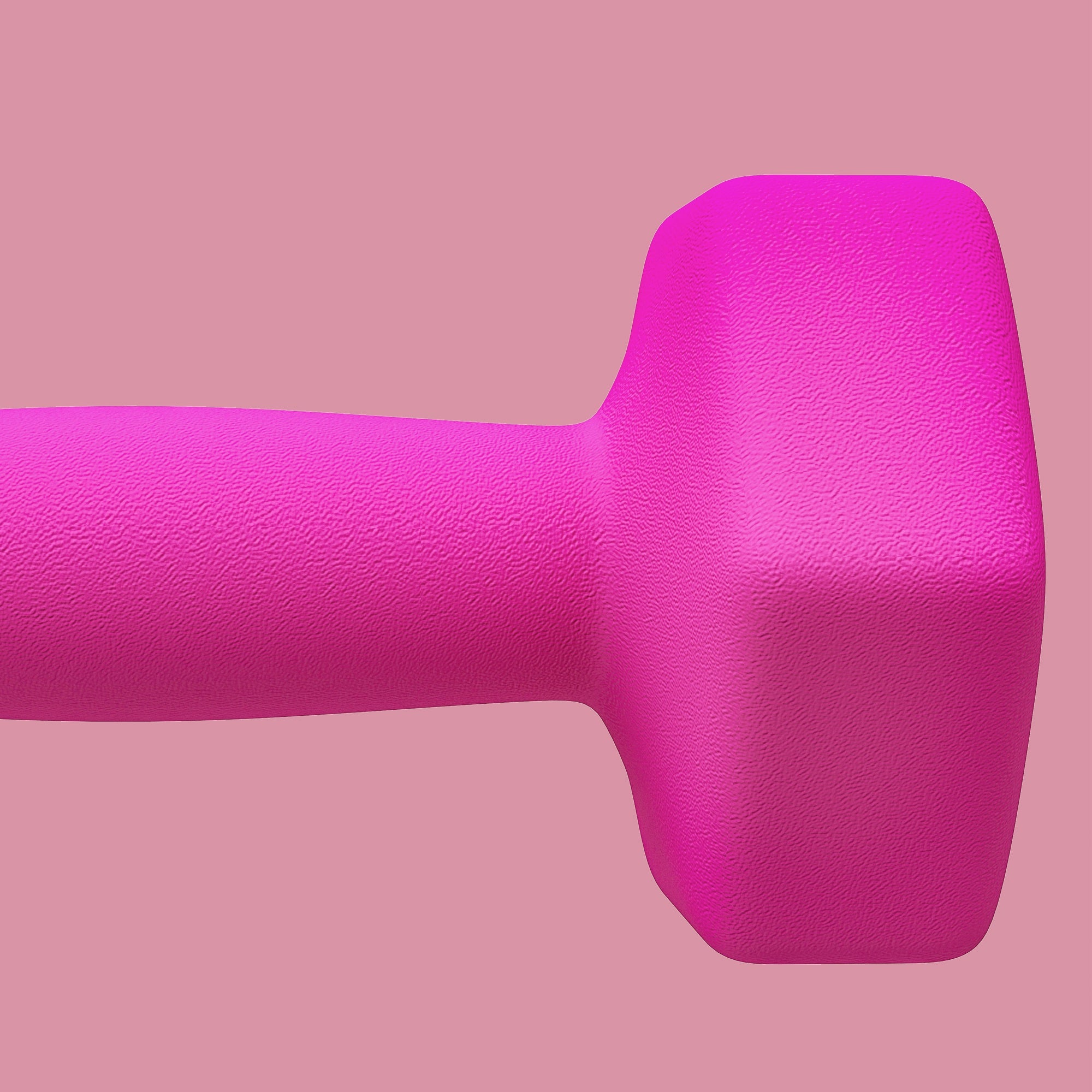 SPORTNOW Set of 6 Hex Dumbbells, Weights Pair with Non-Slip Grip for Home Gym 2 x 3kg, 2 x 4kg, 2 x 5kg in Pink, Purple and Green