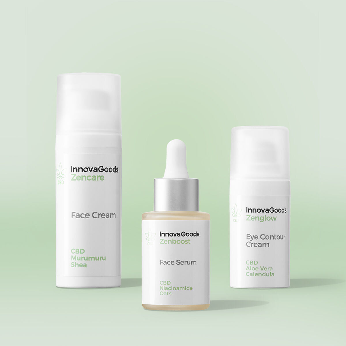 Face Moisturising Pack CBD InnovaGoods-0