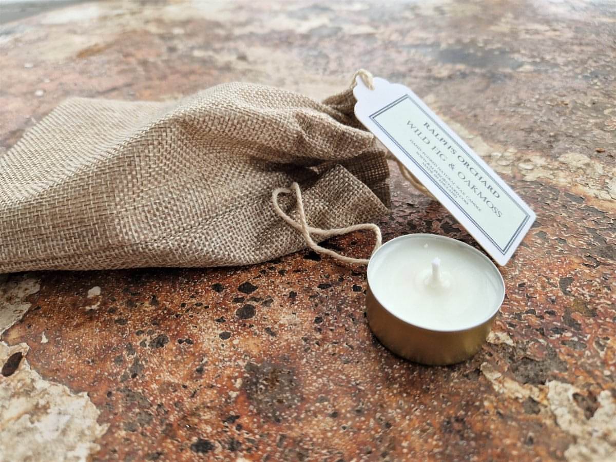 Unscented Natural Wax Candles